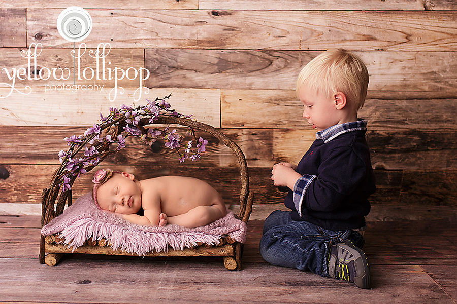 hillsborough nj newborn photo session baby with a big brother 