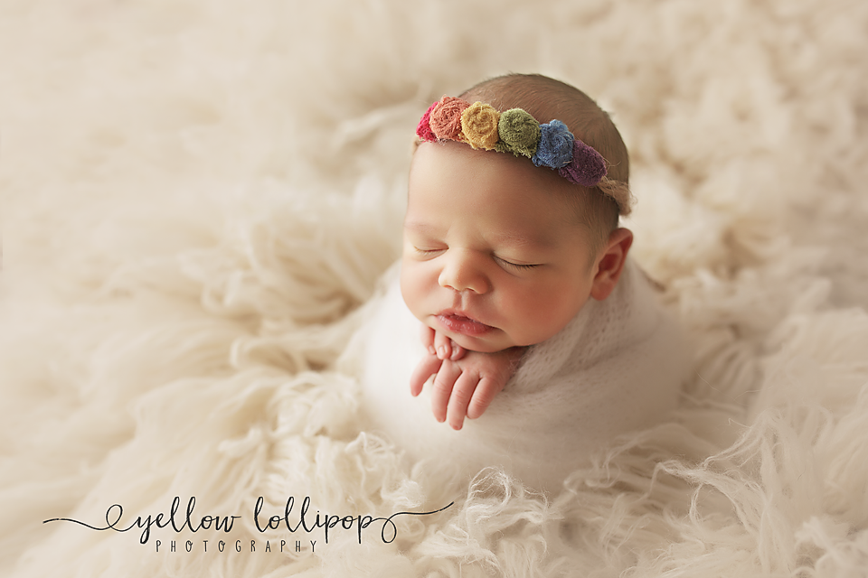 Rainbow baby photo session nj 