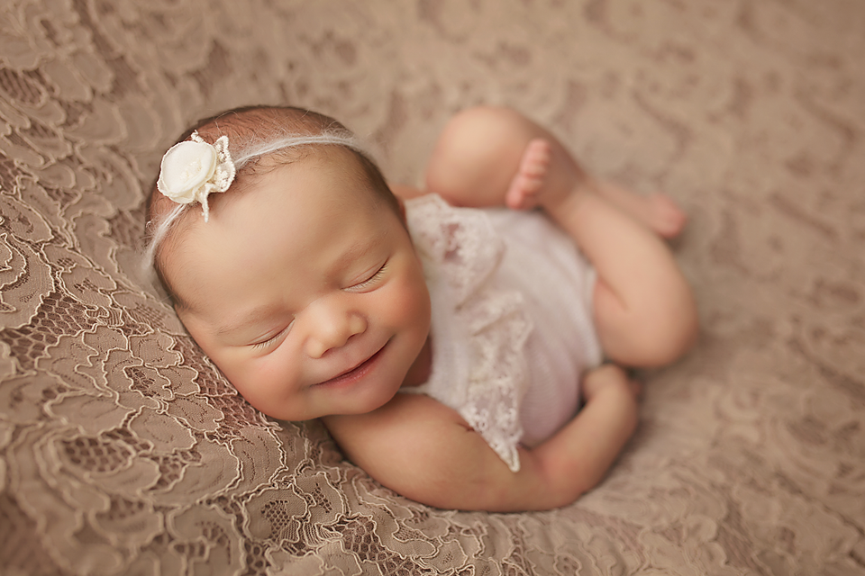 photos of smiley babies