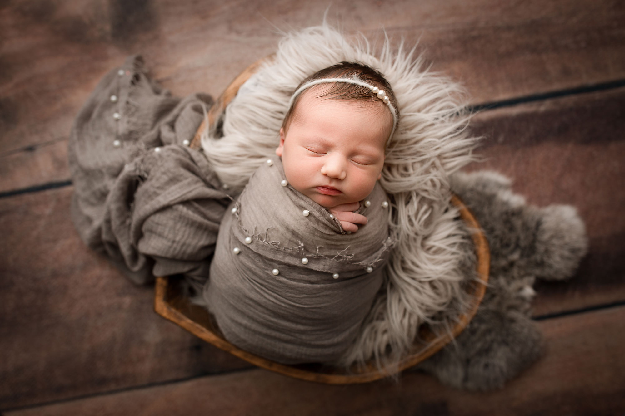 baby sleeping on gray rug baby photo session flemington nj