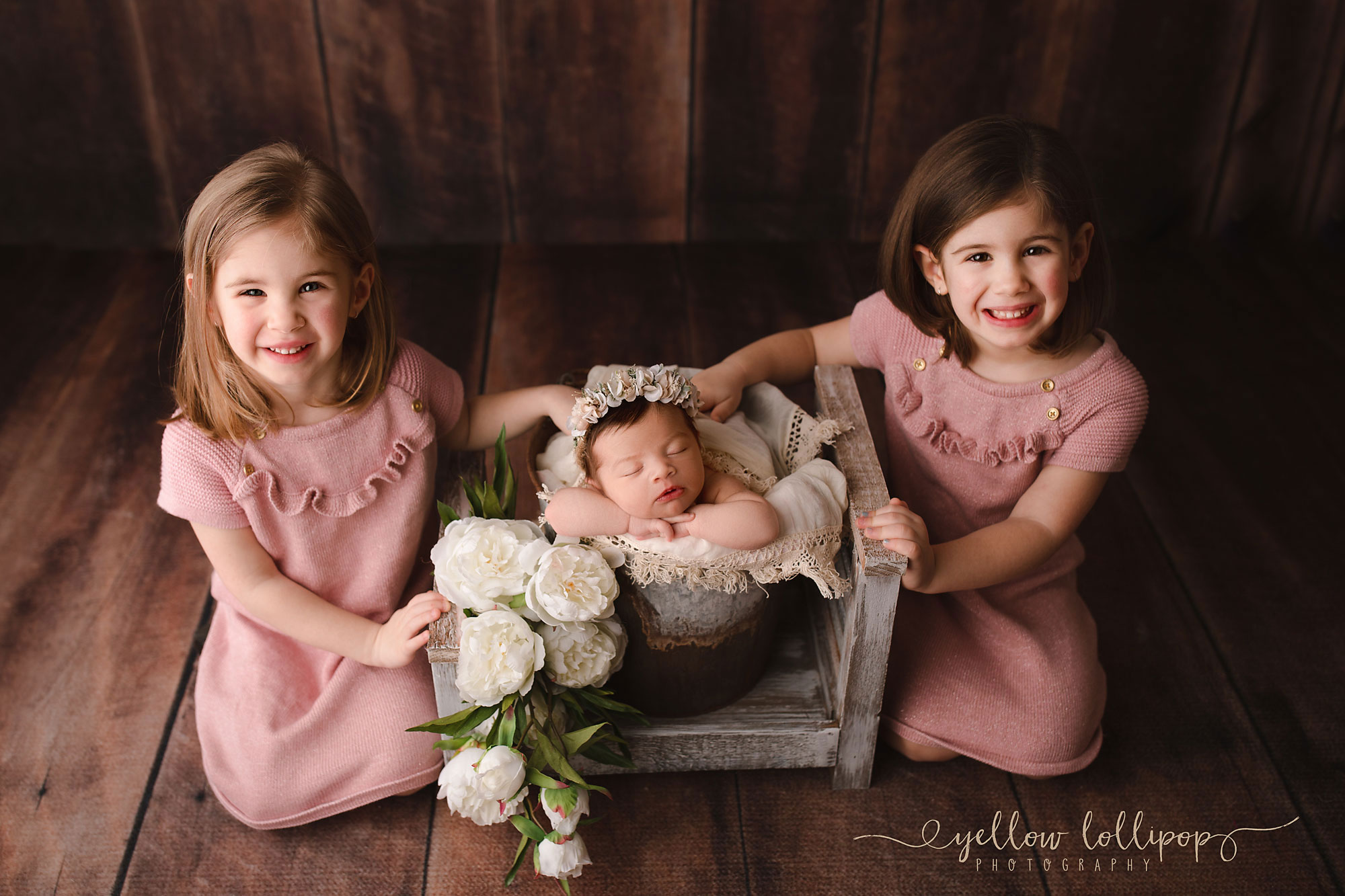 central nj newborn photography sibling photo