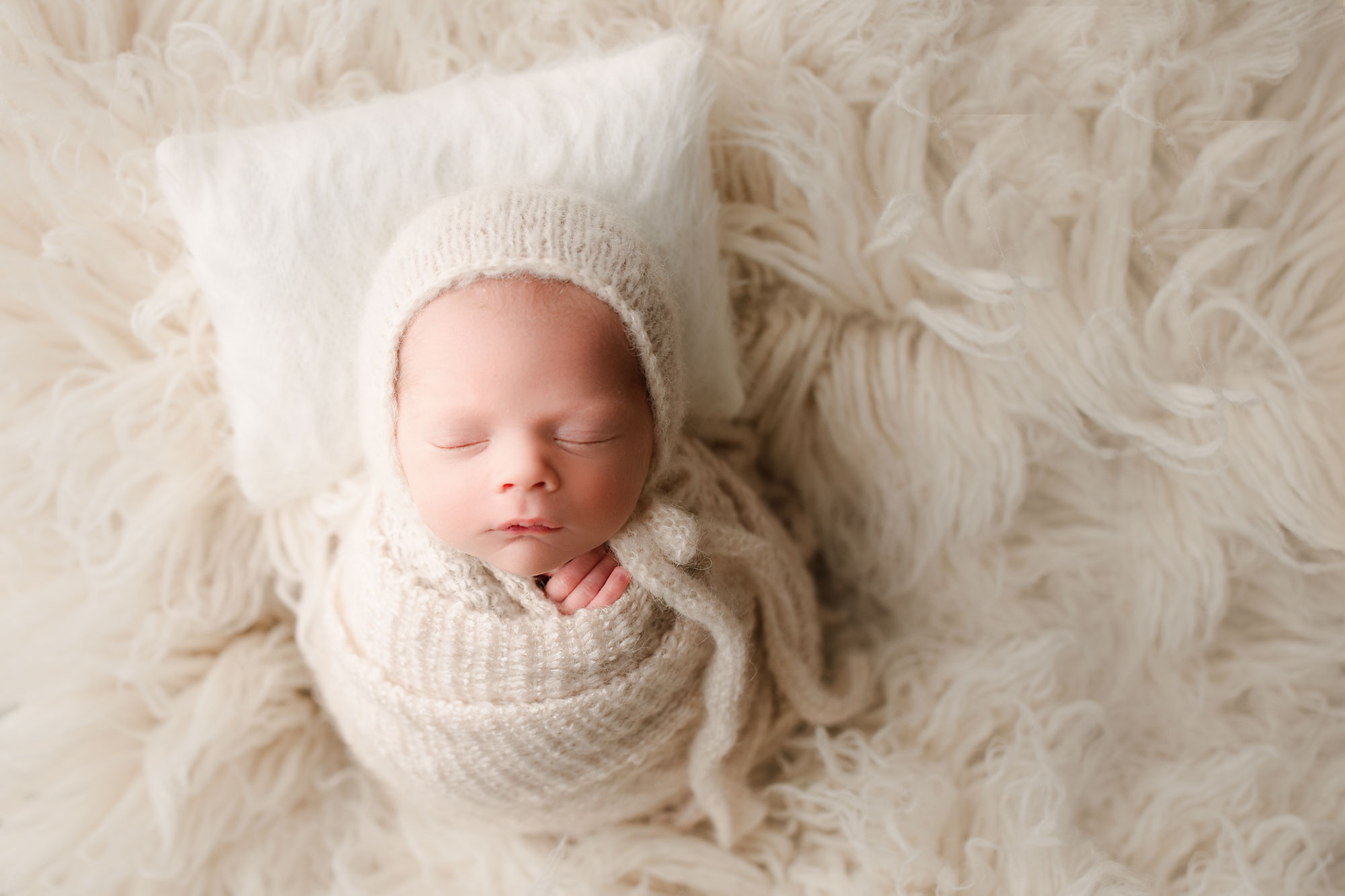 somerset nj newborn photographer baby posing sleeping baby boy 