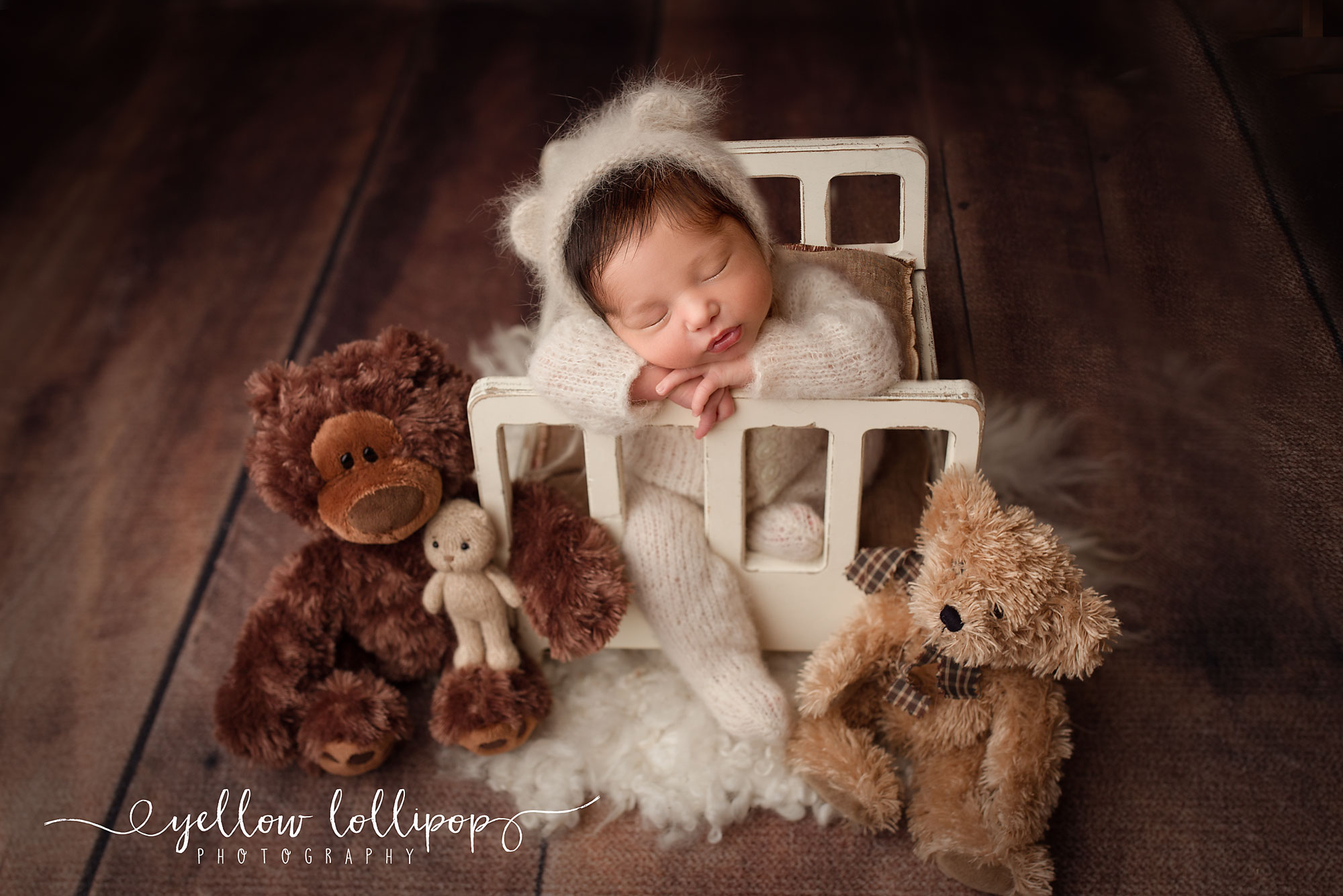 newborn photoshoot ideas boy teddy bears