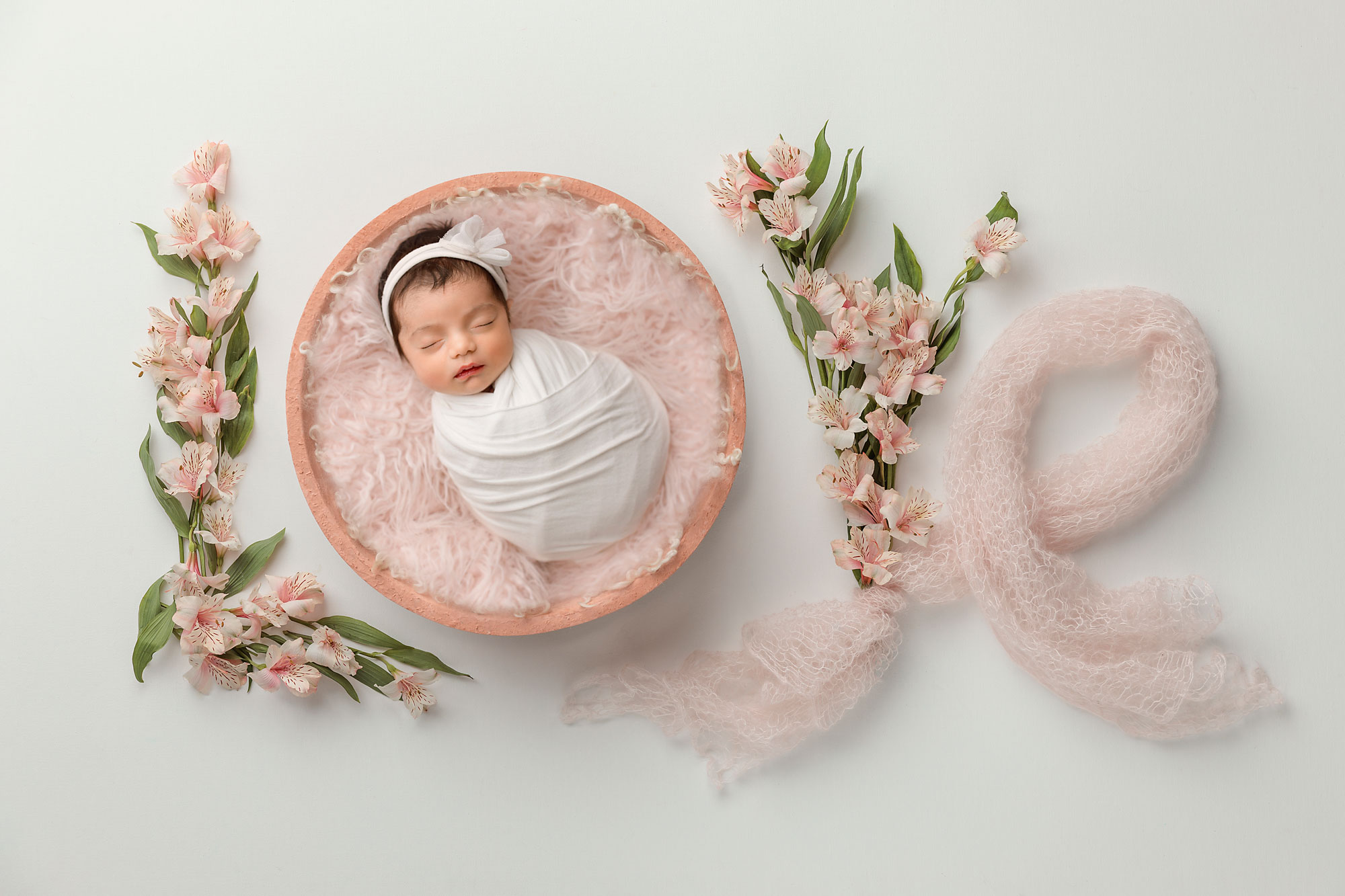 digital composite newborn photos